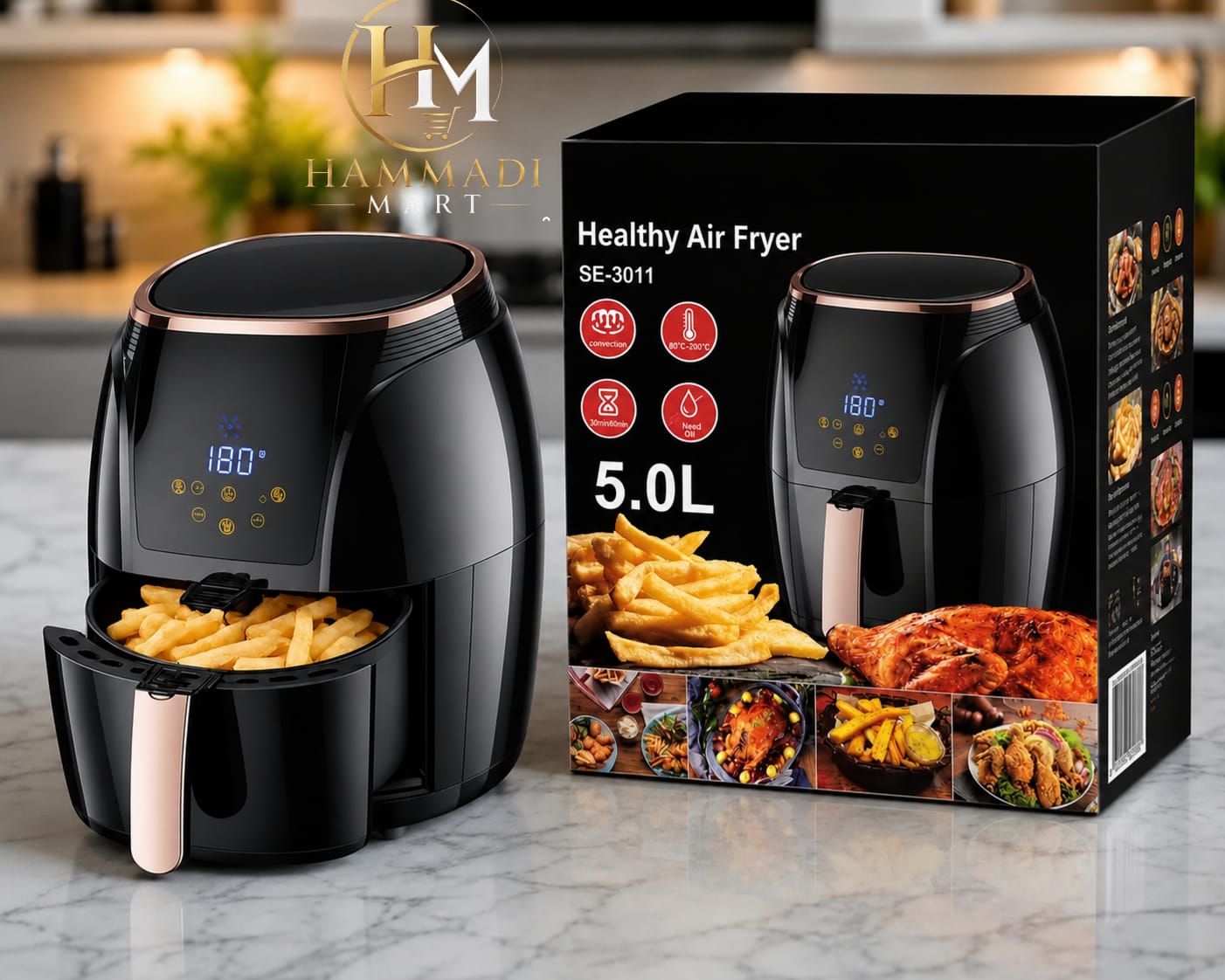 SOKANY Healthy Air Fryer 5.0L (SE-3011)